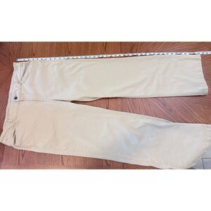 Women’s Eddie Bauer Curvy Trousers Tan 16 Tall